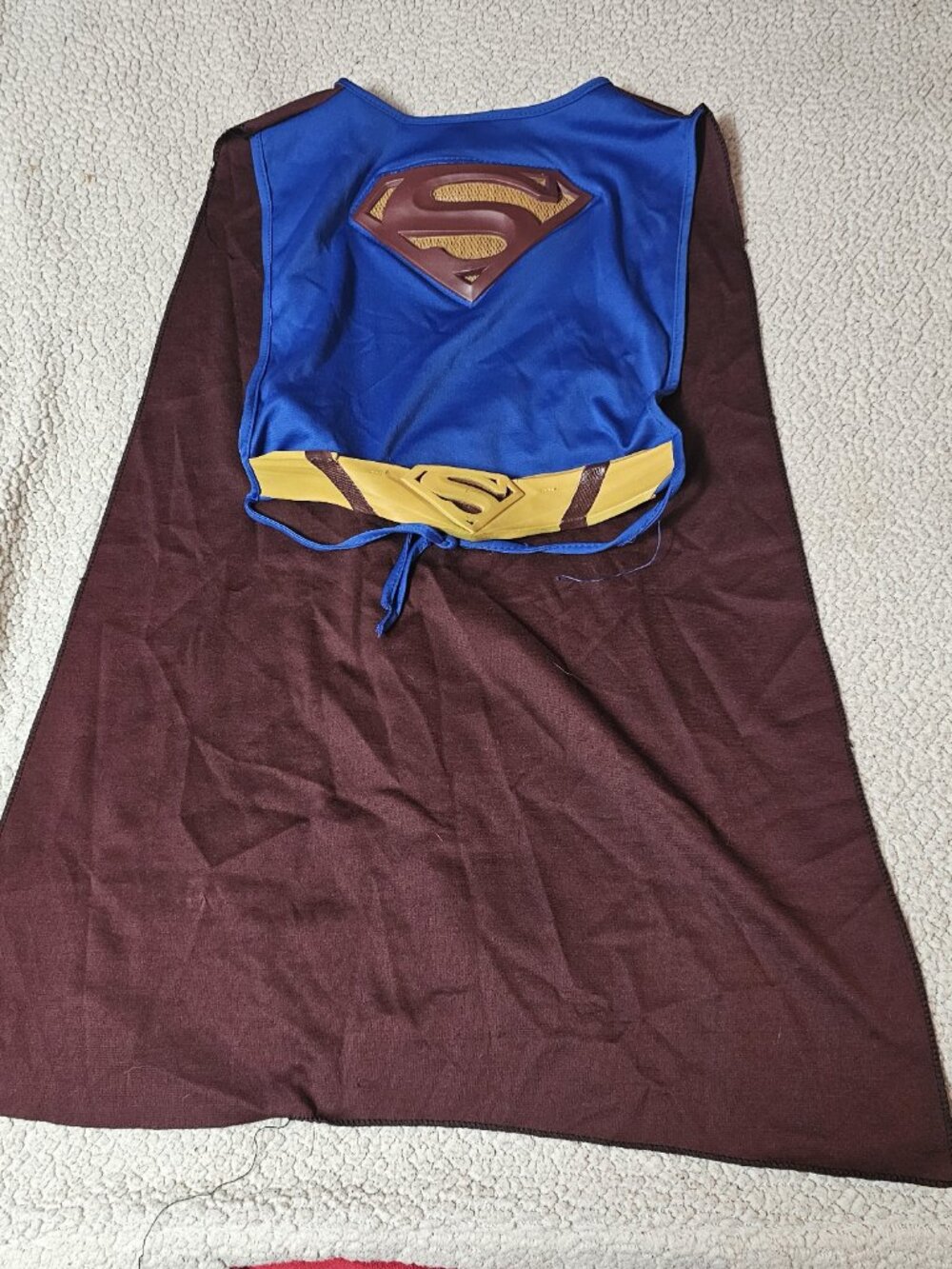 Superman - DC Comics Cape for Boys One Size - Preowned